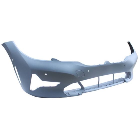 BMW BMW 3 (SEDAN) FRONT BUMPER COVER PRIMED (W/PK SENSOR)(W/PARKING ASSIST)(330i LUXURY/SPORT LINE) OEM#51118496502 2019-2022 PL#BM1000520