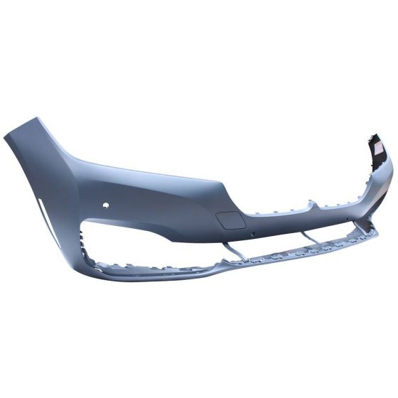 BMW BMW 7 SERIES  (G11/G12) FRONT BUMPER COVER PRIMED (W/ 4 SENSOR)(740i/750i/750iL)(WO/M PKG) OEM#51119466572 2020-2022 PL#BM1000525