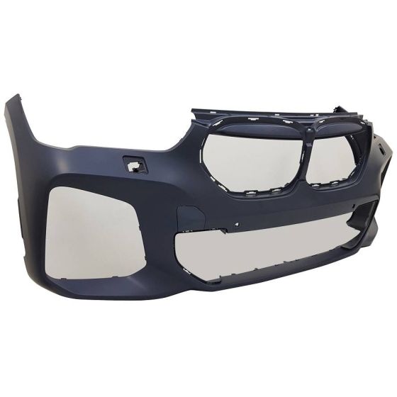BMW BMW X1  FRONT BUMPER COVER PRIMED (W/WASHER)(W/SENSOR)(WO/PARKING ASSIST)(W/M PKG) OEM#51119883767 2020-2022 PL#BM1000527