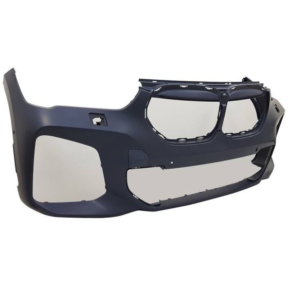BMW BMW X1  FRONT BUMPER COVER PRIMED (W/WASHER)(W/SENSOR)(W/PARKING ASSIST)(W/M PKG) OEM#51119883768 2020-2022 PL#BM1000528