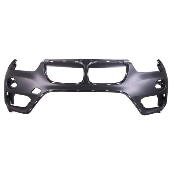 BMW BMW X1  FRONT BUMPER COVER PRIMED (WO/WASHER)(W/SENSOR)(WO/M PKG)**CAPA** OEM#51117453566 2016-2019 PL#BM1014101C