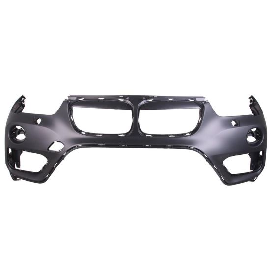BMW BMW X1  FRONT BUMPER COVER PRIMED (W/WASHER)(WO/SENSOR)(WO/M PKG) OEM#51117453565 2016-2019 PL#BM1014102