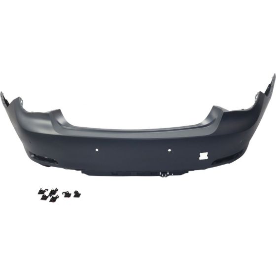 BMW BMW 7 SERIES (EXC 750 HYBRID) REAR BUMPER COVER PRIMED (W/ PARK DISTANCE CONTROL)(WO/M PKG) **CAPA** OEM#51127209926 2009-2012 PL#BM1100198C