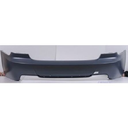 BMW BMW 3 (CONVERTIBLE) REAR BUMPER COVER PRIMED (W/ M PKG)(WO/SENSOR) OEM#51128041203 2007-2013 PL#BM1100227