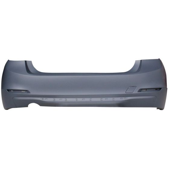 BMW BMW 3 (SEDAN)  REAR BUMPER COVER PRIMED (320i/328d)(WO/M SPORT)(W/MLDG HOLE)(WO/PK SENSOR) OEM#51127312730 2012-2015 PL#BM1100239