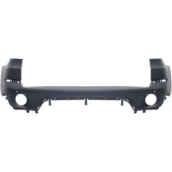 BMW BMW X5 REAR BUMPER COVER (W/SENSOR)(35i/35d MDL)(WO/M PKG) **CAPA** OEM#51127227787 2011-2013 PL#BM1100252C