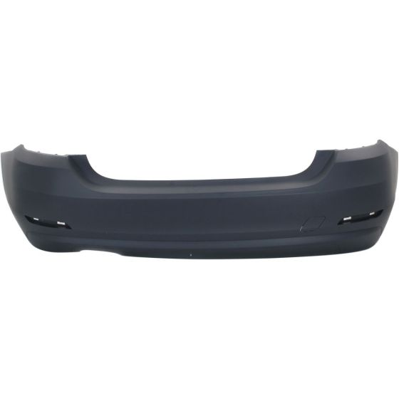BMW BMW 4 (2DOORS/COUPE) REAR BUMPER COVER PRIMED (428i/430i)(WO/SENSOR)(STANDARD) OEM#51127363300 2014-2017 PL#BM1100282