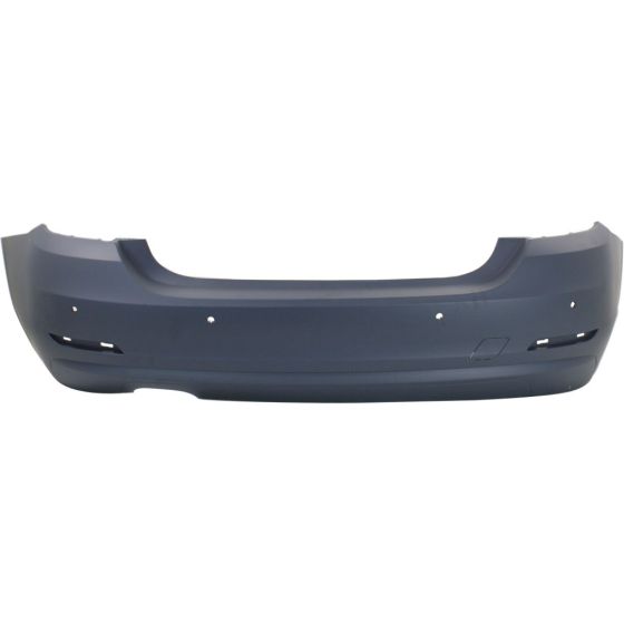 BMW BMW 4 (2DOORS/COUPE) REAR BUMPER COVER PRIMED (428i/430i)(W/ SENSOR)(STANDARD) OEM#51127363301 2014-2017 PL#BM1100283