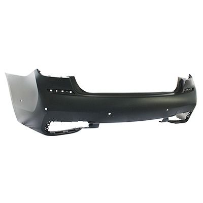 BMW BMW 7 SERIES HYBRID  (740e/745e) REAR BUMPER COVER PRIMED GRAY (W/PARK ASSIST)(W/M PKG)**CAPA** OEM#51128064760 2017-2019 PL#BM1100357C