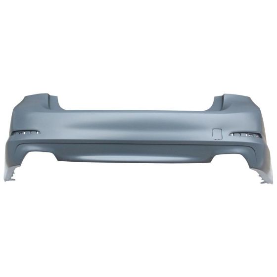 BMW BMW 5 SERIES (SEDAN)  REAR BUMPER COVER PRIMED (540i WO/M PKG)(WO/LUXURY PKG)(WO/SENSOR)(WO/PARK SYS)**CAPA* OEM#51127475590 2017-2020 PL#BM1100378C