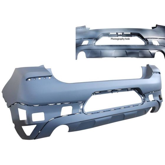 BMW BMW X2 REAR BUMPER COVER PRIMED (WO/PARK DISTANCE CONTROL)(WO/M SPORT) OEM#51129448905 2018-2020 PL#BM1100424