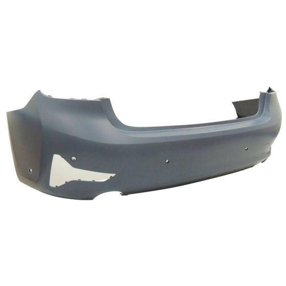 BMW BMW 3 (SEDAN)  REAR BUMPER COVER PRIMED (W/PK SENSOR)(W/PARKING ASSIST)(330i SPORT LINE) OEM#51128493938 2019-2022 PL#BM1100439