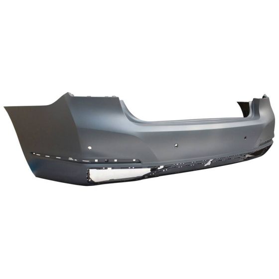 BMW BMW 7 SERIES HYBRID  (740e/745e) REAR BUMPER COVER PRIMED (WO/PARK DISTANCE CONTROL)(WO/M PKG) OEM#51129466567 2020-2022 PL#BM1100446