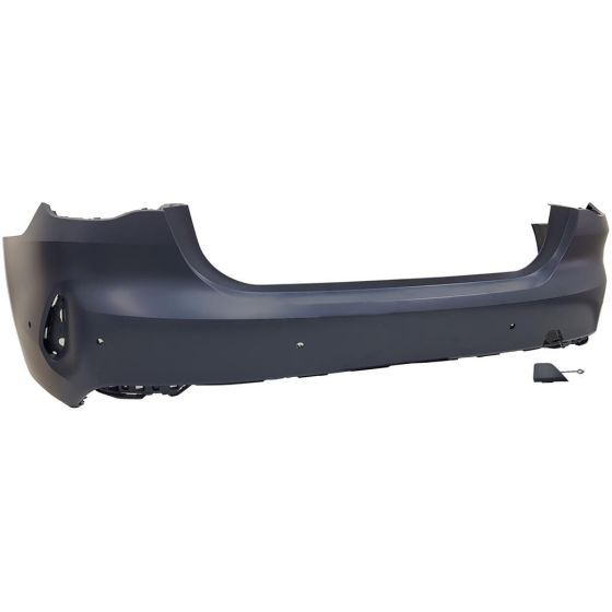 BMW BMW 4 COUPE REAR BUMPER COVER PRIMED (WO/PARKING ASSIST)(430 SPORT LINE) OEM#51129850245 2021-2024 PL#BM1100458