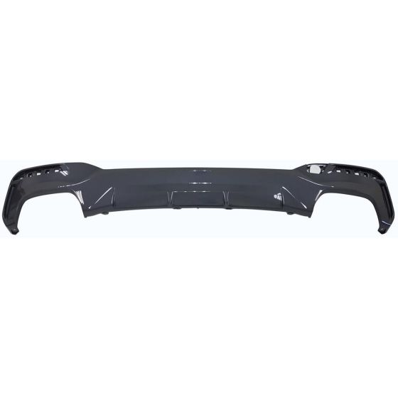 BMW BMW 5 SERIES (SEDAN)  REAR BUMPER LOWER VALANCE BRIGHT (Passenger Side)-GRAY (M550) OEM#51128098701 2021-2023 PL#BM1195167