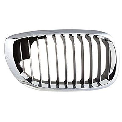 BMW BMW 3 ( ci ) (COUPE/CONVERTIBLE) GRILLE RIGHT (Passenger Side) CHROME FRAME & CHR/BLK INNER (From OEM#51137064318 2003-2006 PL#BM1200157