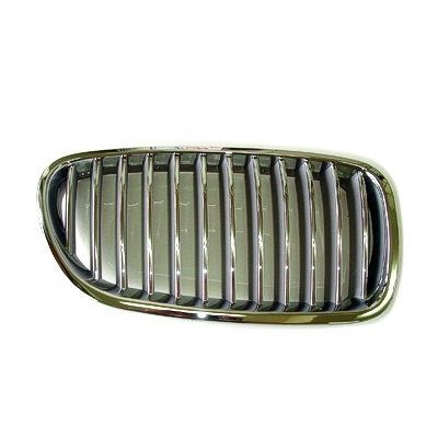 BMW BMW 5 SERIES (SEDAN) GRILLE RIGHT (Passenger Side) (CHR/SILVER)(550i)(WO/NIGHT VISION) OEM#51137261356 2011-2013 PL#BM1200199