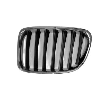BMW BMW X1 GRILLE LEFT (Driver Side) CHR/BLK (STD/SPORT) OEM#51112993305 2013-2015 PL#BM1200222