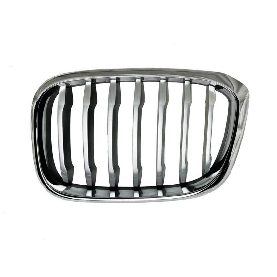 BMW BMW X3  GRILLE LEFT (Driver Side) CHROME/SILVER (30i ) OEM#51137478669 2018-2021 PL#BM1200306