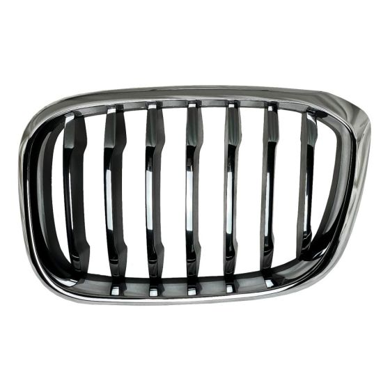 BMW BMW X3  GRILLE LEFT (Driver Side) CHROME/CHROME (30i ) OEM#51137464919 2018-2021 PL#BM1200308