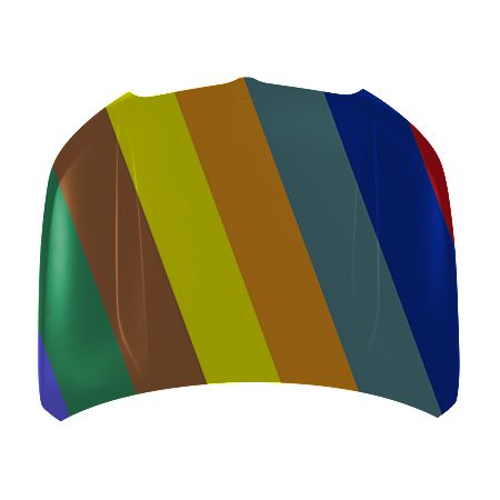 BMW BMW X1 HOOD (ALUM) OEM#41009629102 2023-2024 PL#BM1230162