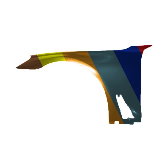 BMW BMW 7 SERIES (G11/G12) FENDER LEFT (Driver Side) (STEEL) OEM#41009621595-PFM 2016-2019 PL#BM1240181