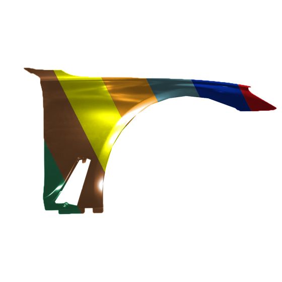 BMW BMW 7 SERIES (G11/G12) FENDER RIGHT (Passenger Side) (STEEL) OEM#41009621596-PFM 2016-2019 PL#BM1241181