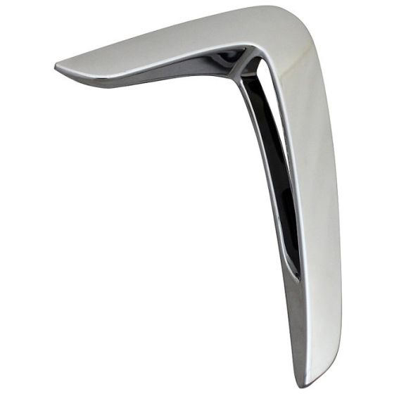 BMW BMW 4 (2DOORS/COUPE)  FRONT FENDER SIDE VENT TRIM RIGHT (Passenger Side) CHROME OEM#51747294826 2014-2016 PL#BM1293112