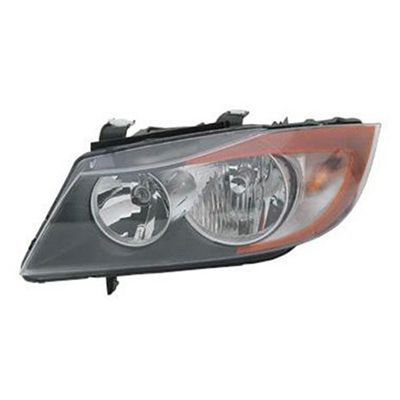 BMW BMW 3 (SEDAN) HEAD LAMP LEFT (Driver Side) (HALOGEN) OEM#63116942725 2006-2008 PL#BM2502133