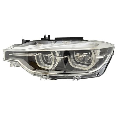 BMW BMW 3 (SEDAN) HYBRID  HEAD LAMP UNIT LEFT (Driver Side) (LED)(WO/ADAPTIVE) OEM#63117419629 2016-2018 PL#BM2502187