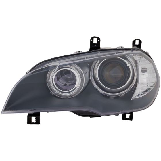 BMW BMW X5 HEAD LAMP UNIT LEFT (Driver Side) (Xenon)(Lens & Housing)(EXC M) OEM#63117289001 2007-2010 PL#BM2518114