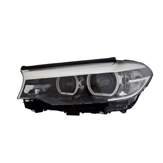 BMW BMW 5 SERIES SEDAN HEAD LAMP UNIT LEFT (Driver Side) (LED)(WO/ADAPTIVE) OEM#63117214959 2017-2020 PL#BM2518179
