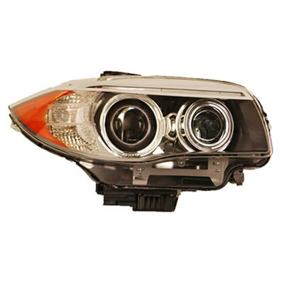 BMW BMW 1 2DOORS/COUPE/CONVERTIBLE HEAD LAMP UNIT RIGHT (Passenger Side) (XENON)(FROM 3-11)(WO/AUTO ADJUST)(OE Quality) OEM#63117273836 2011-2013 PL#BM2519137
