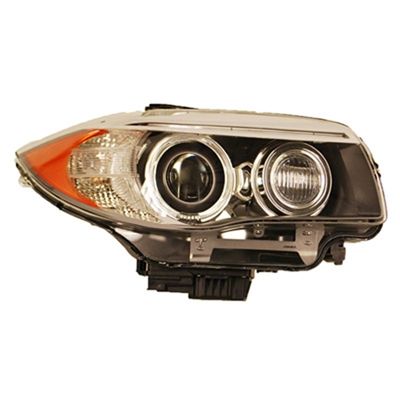 BMW BMW 1 2DOORS/COUPE/CONVERTIBLE HEAD LAMP UNIT RIGHT (Passenger Side) (XENON)(FROM 3-11)(W/ AUTO ADJUST)(OE Quality) OEM#63117273842 2011-2013 PL#BM2519138