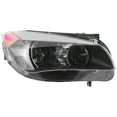 BMW BMW X1 HEAD LAMP UNIT RIGHT (Passenger Side) (HALOGEN)**CAPA** OEM#63117290238 2013-2015 PL#BM2519151C