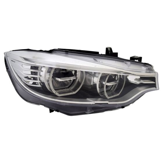 BMW BMW 4 CONVERTIBLE HEAD LAMP UNIT RIGHT (Passenger Side) (LED)(WO/LOGO) OEM#63117377856 2014-2017 PL#BM2519157