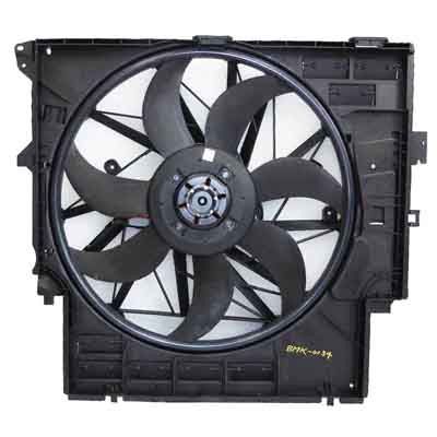 BMW BMW X3  RADIATOR & A/C FAN ASSY (SINGLE FAN)(28d MDL) OEM#17427593847 2015-2017 PL#BM3115128