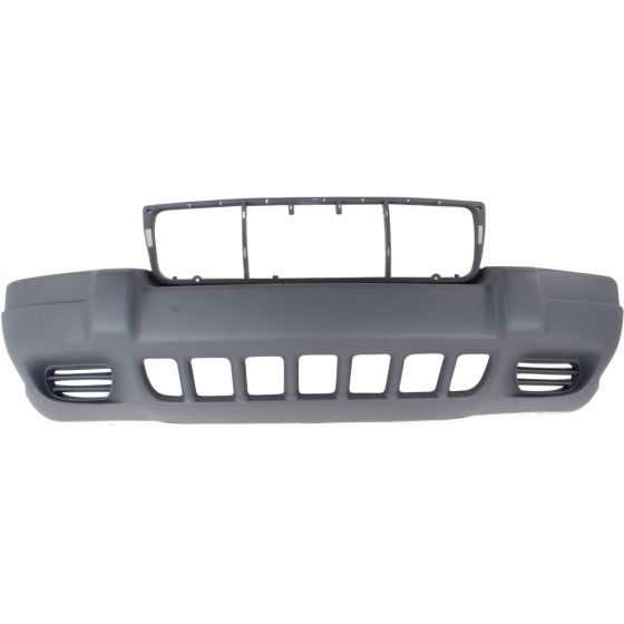 JEEP GRAND CHEROKEE FRONT BUMPER COVER TXT-DARK GRAY (W/O FOG) OEM#5EU79HS5 1999-2003 PL#CH1000264