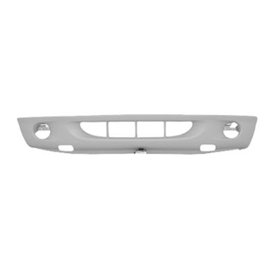 DODGE TRUCKS & VANS DAKOTA/PU FRONT BUMPER COVER LOWER TEXTURED GRAY (2PCS BMP) (W/ FOG) OEM#55076531AC 2001-2004 PL#CH1000348