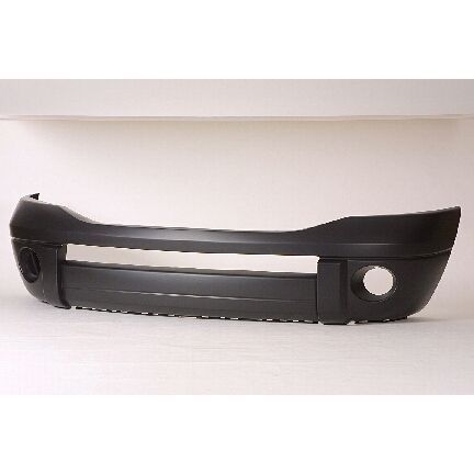 DODGE TRUCKS & VANS DODGE/PU ( R1500)(EXC Mega Cab 06-08) FRONT BUMPER COVER PRIMED W/O CHROME Insert (W/O CHROME Type) OEM#68001349AA 2006-2008 PL#CH1000873