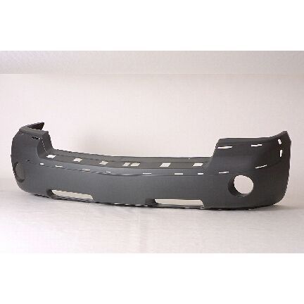 DODGE TRUCKS & VANS DAKOTA/PU  FRONT BUMPER COVER TXT-GRAY (W/CHROME MLDG) OEM#1GE95CD7AA 2005-2007 PL#CH1000894