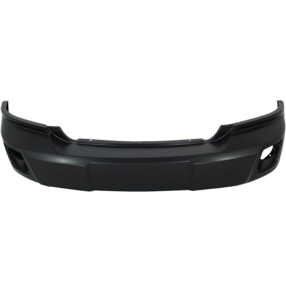 DODGE TRUCKS & VANS DAKOTA/PU FRONT BUMPER COVER PRIMED (W/TOW HOOK)(WO/FLARE)(4 VENT SLOT) OEM#68029831AB 2008-2011 PL#CH1000971