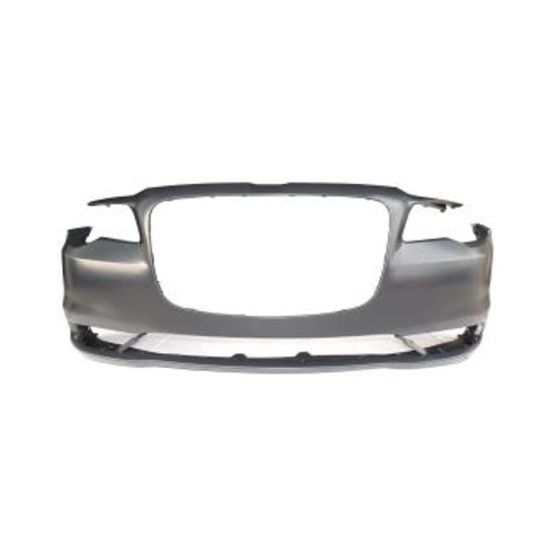CHRYSLER 300 FRONT BUMPER COVER PRIMED (W/O SENSOR)(EXC W/BMP LED DRL) OEM#5PN41TZZAE 2015-2023 PL#CH1000A21
