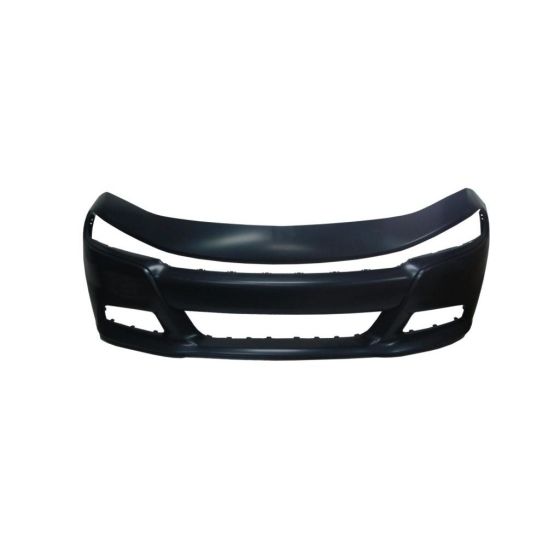 DODGE CHARGER FRONT BUMPER COVER PRIMED (SE/SXT/ R/T / R/T Road&Track/POLICE) **CAPA** OEM#68267765AC 2015-2023 PL#CH1000A24C