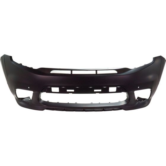 JEEP GRAND CHEROKEE FRONT BUMPER COVER PRIMED (SRT/TRACKHAWK)**CAPA** OEM#68335438AC 2017-2021 PL#CH1000A32C