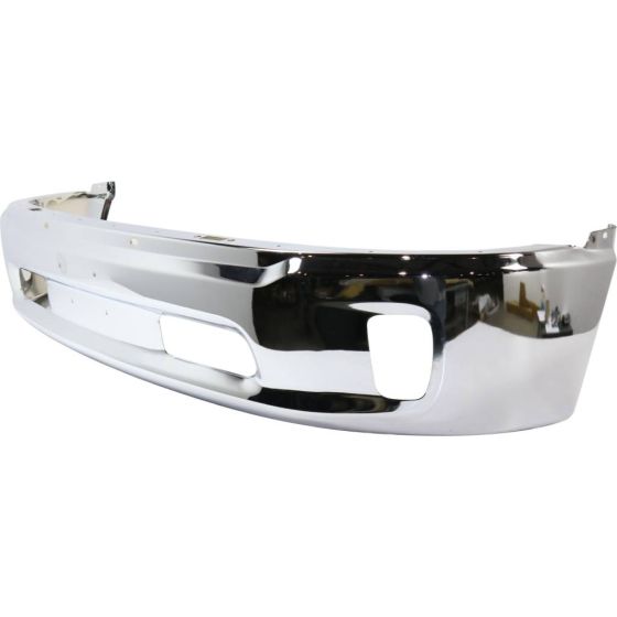 DODGE TRUCKS & VANS DODGE/PU (R1500) FRONT BUMPER CHROME (W/ FOG)(WO/SENSOR) OEM#68160853AB 2013-2022 PL#CH1002396