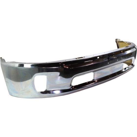 DODGE TRUCKS & VANS DODGE/PU (R1500) FRONT BUMPER CHROME (W/ FOG)(WO/SENSOR)**CAPA** OEM#68160853AB 2013-2022 PL#CH1002396C