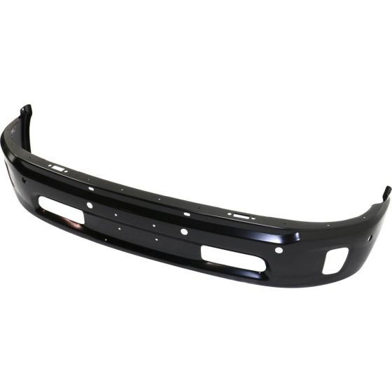 DODGE TRUCKS & VANS DODGE/PU (R1500) FRONT BUMPER BLACK (W/ FOG)(W/ SENSOR) OEM#68160858AA 2013-2022 PL#CH1002400