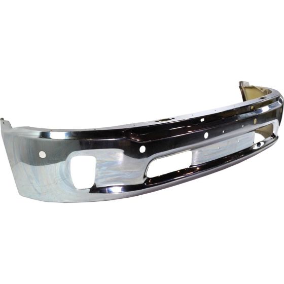 DODGE TRUCKS & VANS DODGE/PU (R1500) FRONT BUMPER CHROME (W/ FOG)(W/ SENSOR)**CAPA* OEM#68160857AA 2013-2022 PL#CH1002402C