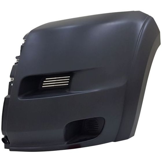 DODGE TRUCKS & VANS PROMASTER 1500/2500/3500 FRONT BUMPER COVER LEFT (Driver Side) TXT-BLACK (WO/FOG)(WO/SENSOR) **CAPA** OEM#1ZT92JXWAA 2019-2022 PL#CH1016108C